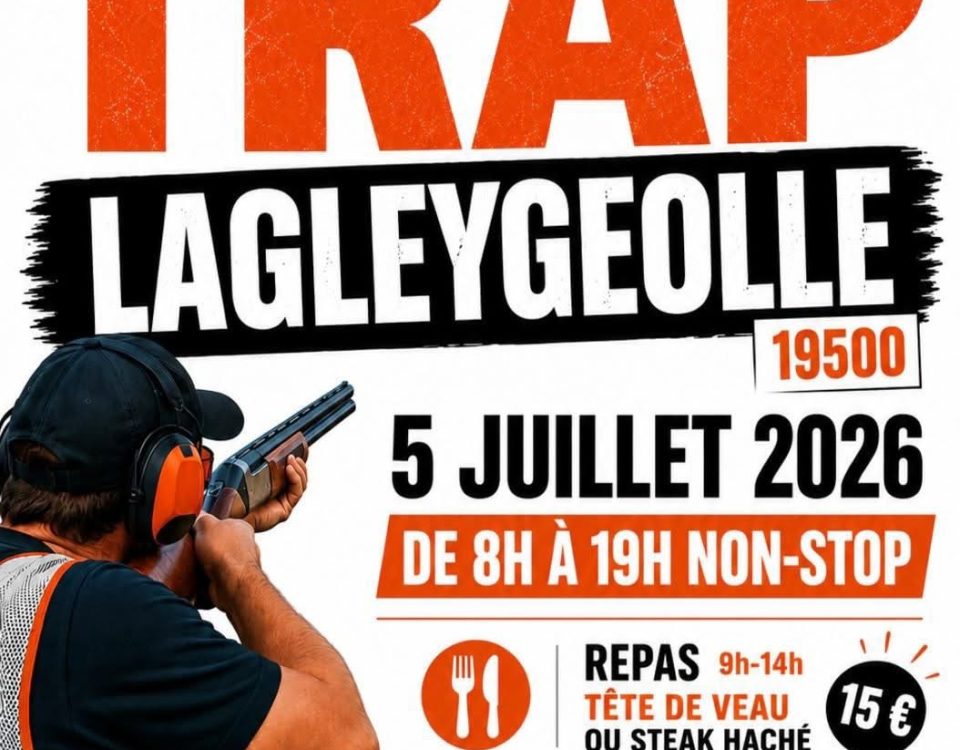 Ball-Trap à Lagleygeolle le 5 juillet 2026 de 8h à 19h