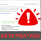 ALERTE PIRATAGE