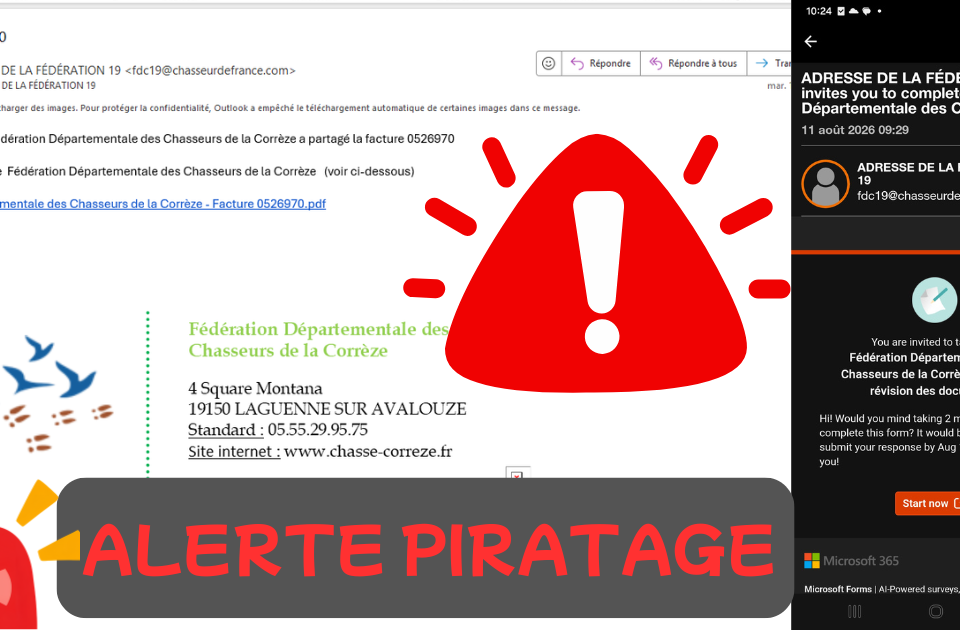 ALERTE PIRATAGE