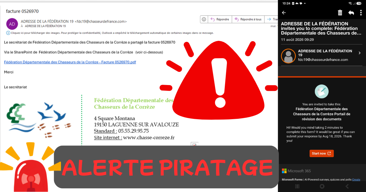 ALERTE PIRATAGE